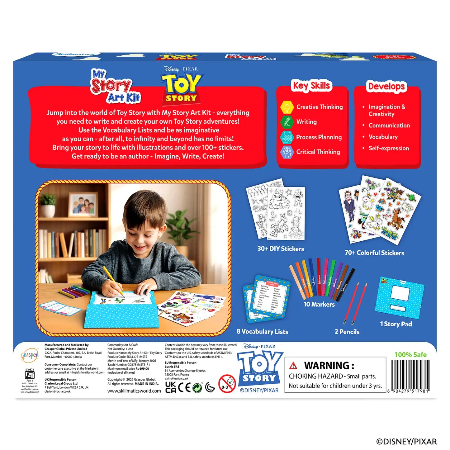 My Story Art Kit - Disney•Pixar Toy Story (Ages 5-10)