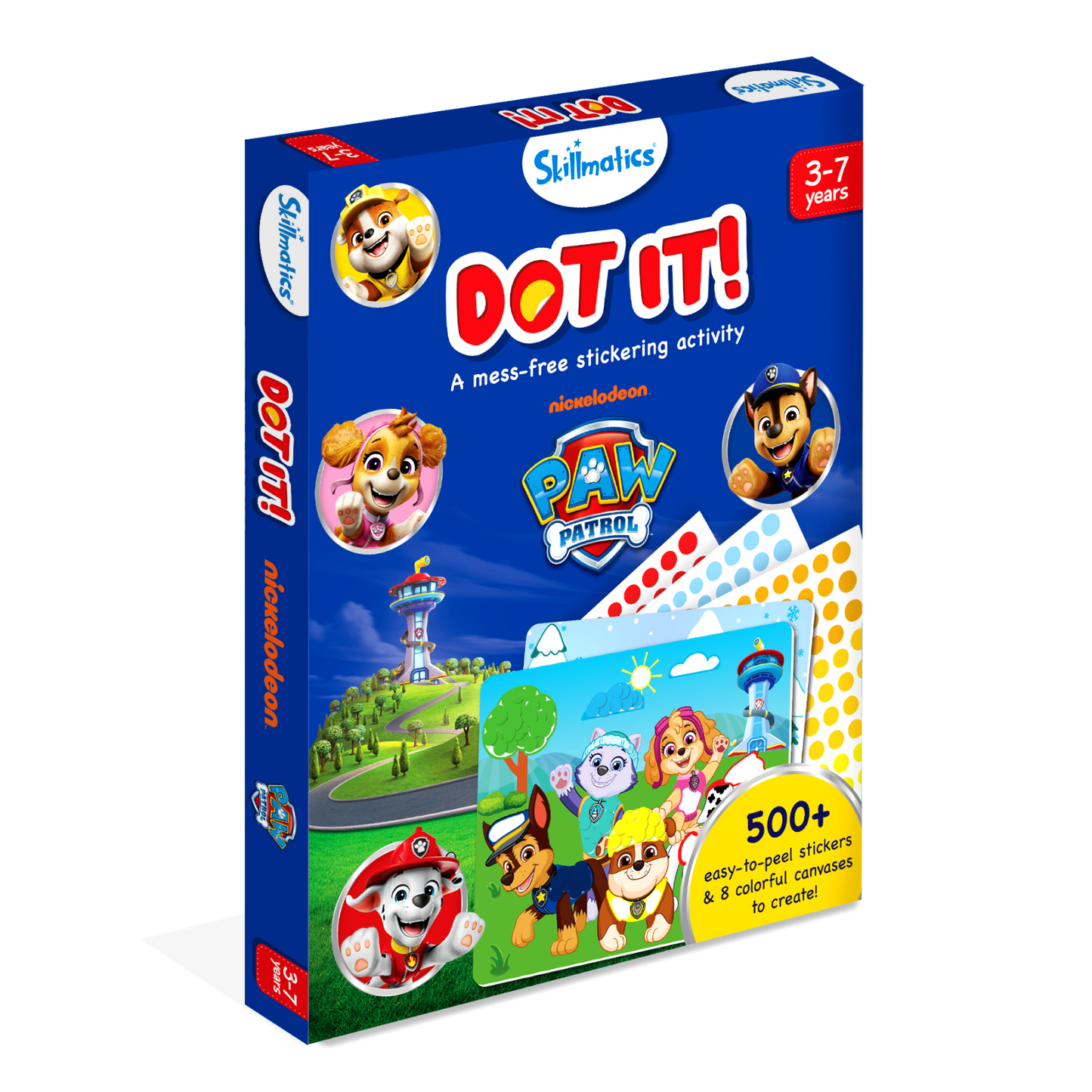 Paw Patrol sticker activity set from Dot it! No mess sticker art for ages 3-7
