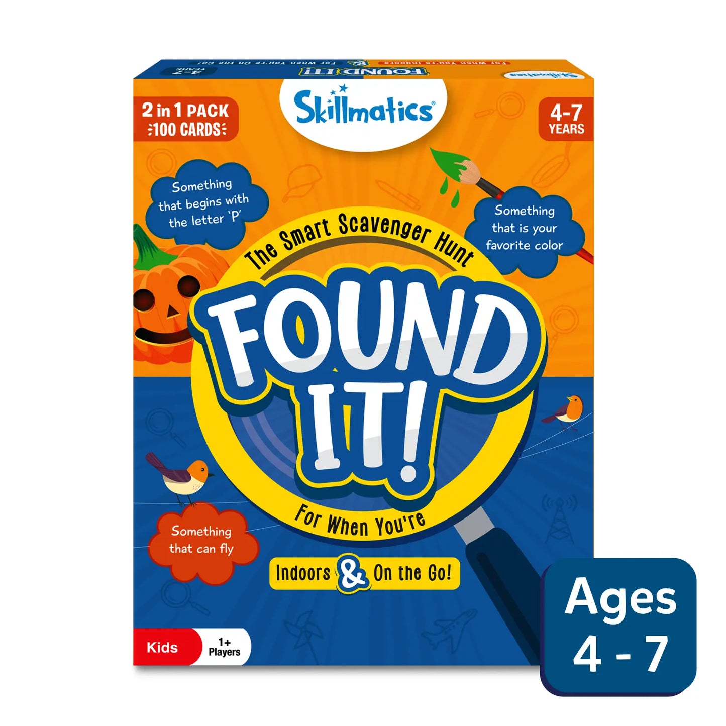Found It! scavenger hunt game for kids on Found It! Combo Indoor Travel for ages 4-7