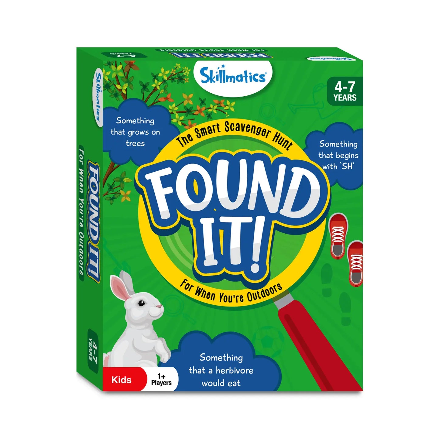 Found It Outdoor Edition scavenger hunt game box for kids ages 4 to 7