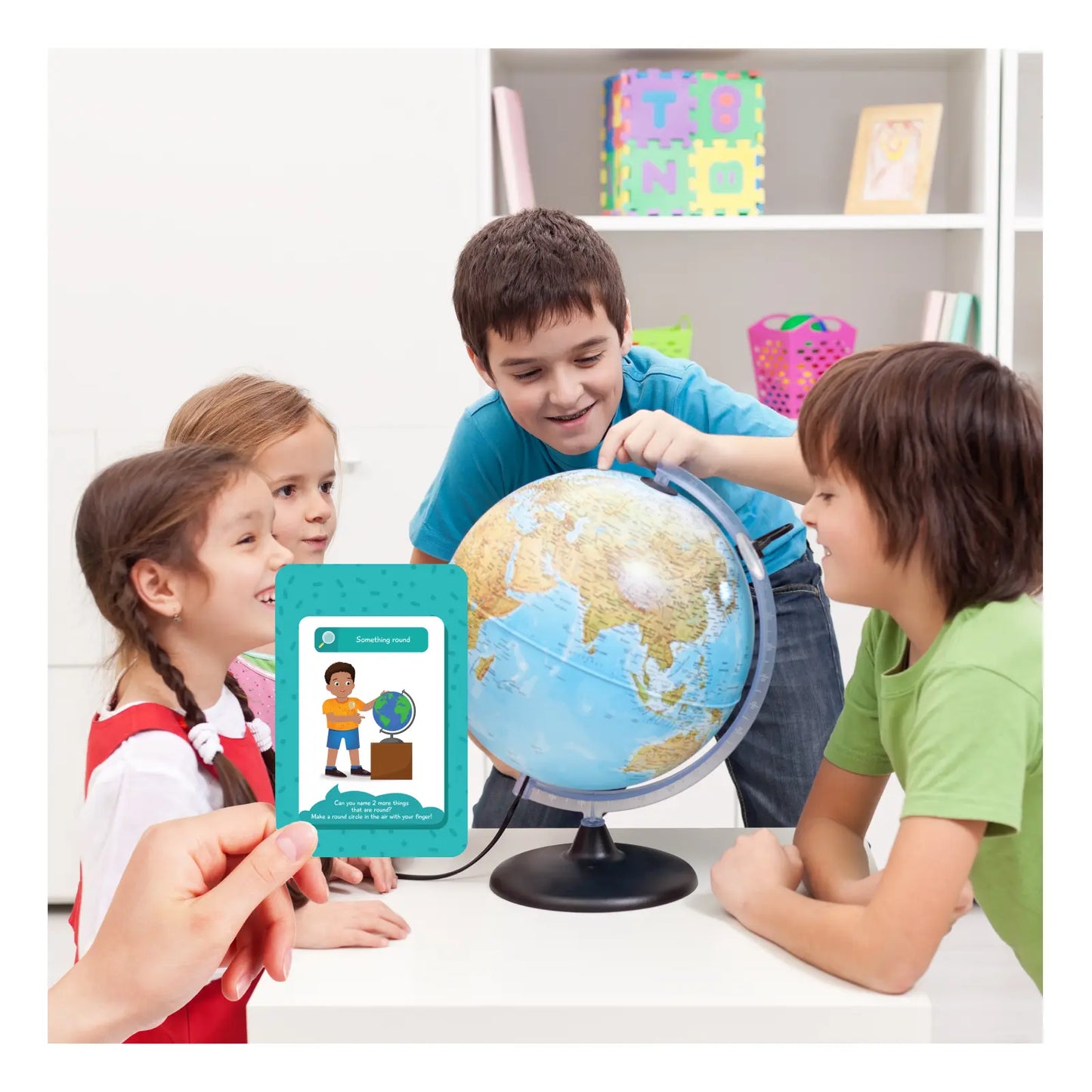 Illuminated globe in Found It! For When You Are In The Classroom product display
