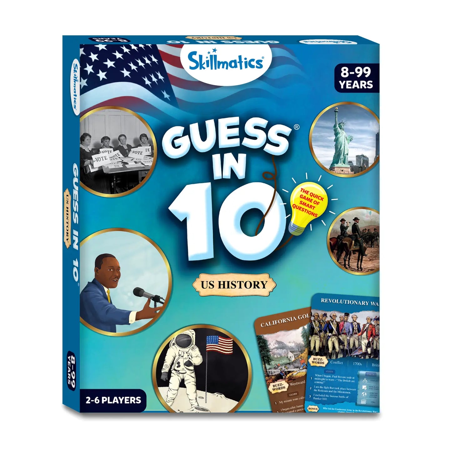 Guess in 10 US History board game displayed on product page