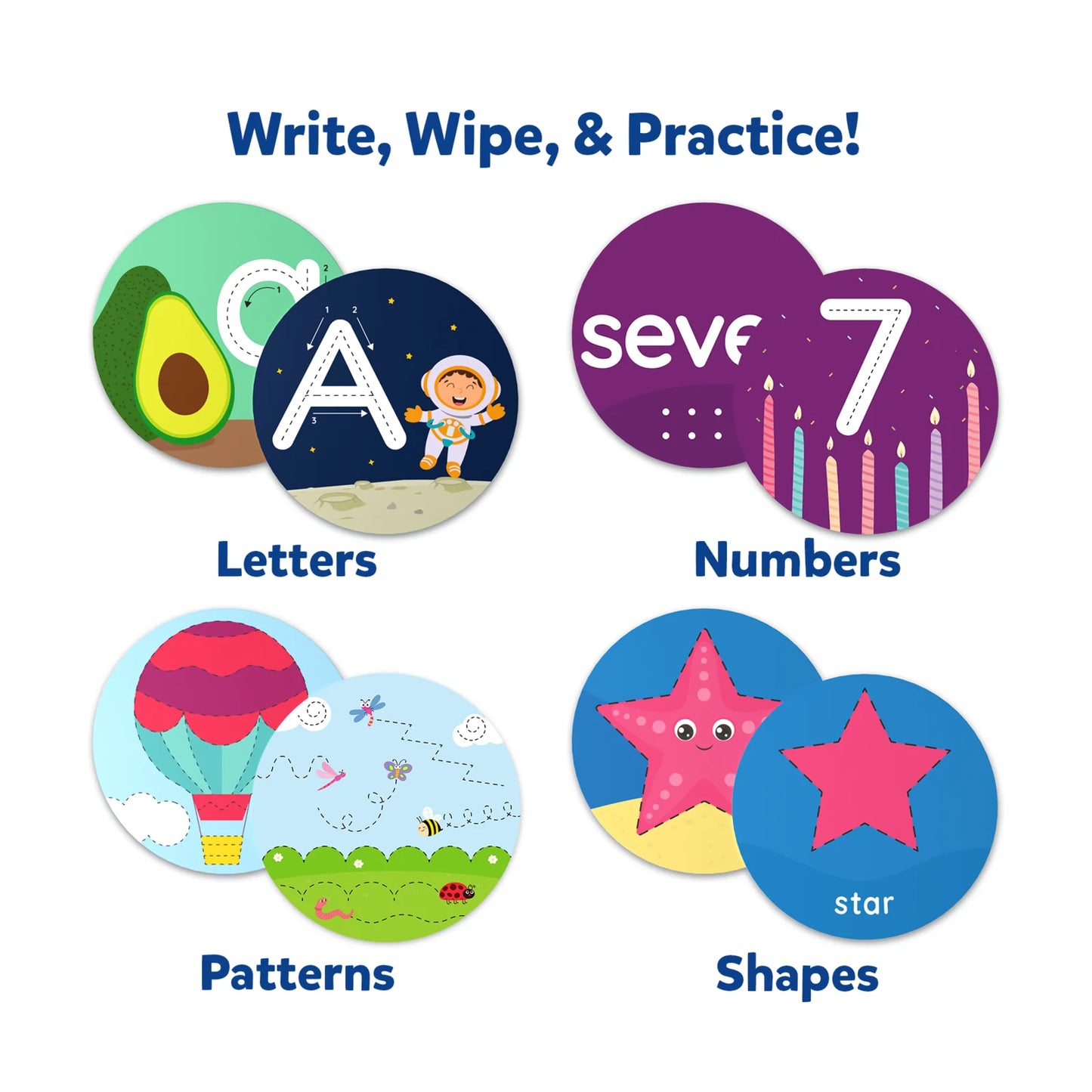 Educational learning circles in the Write and Learn product for student engagement