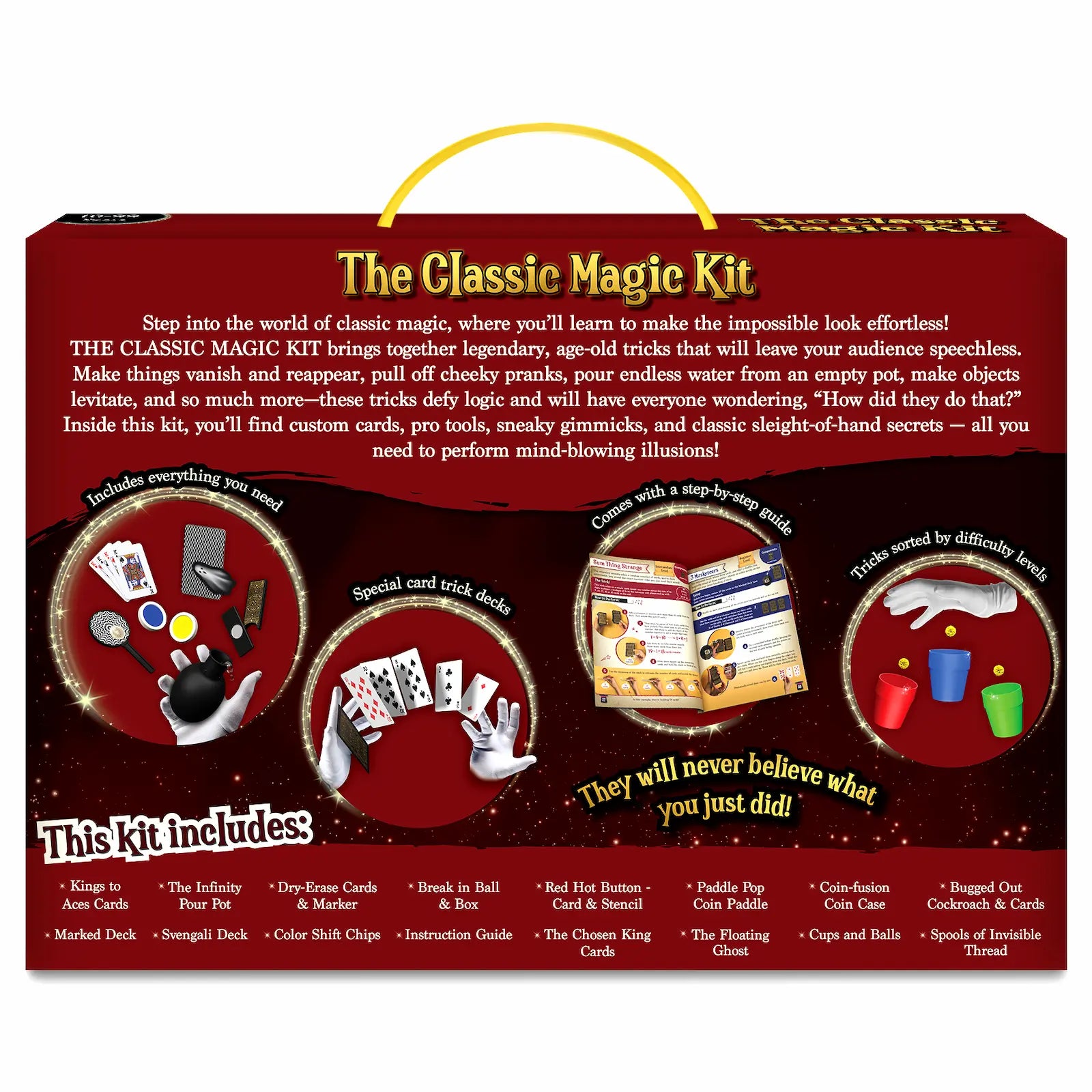 Magic - Classic | Tricks & Illusions Kit for Kids (ages 10+)