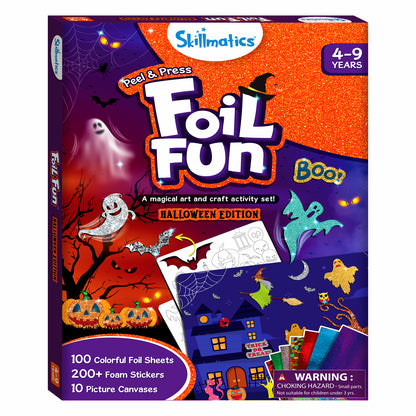 Foil Fun: Halloween Edition | No Mess Art Kit (ages 4-9)
