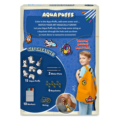 Aqua Puffs: Just Cool Things | 3D Art Kit (ages 4+)