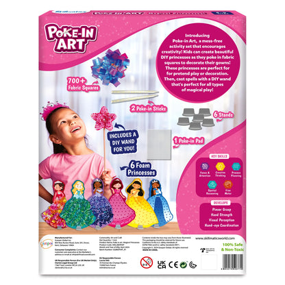 Poke-in Art: Magical Princesses | Mess-Free Art for Kids (ages 4-9)