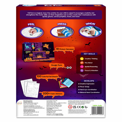 Foil Fun: Halloween Edition | No Mess Art Kit (ages 4-9)