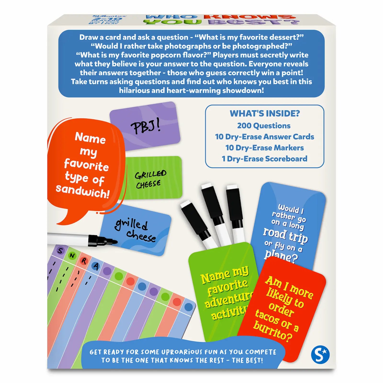Who Knows You Best New? | Family & Party Card game (ages 8+)