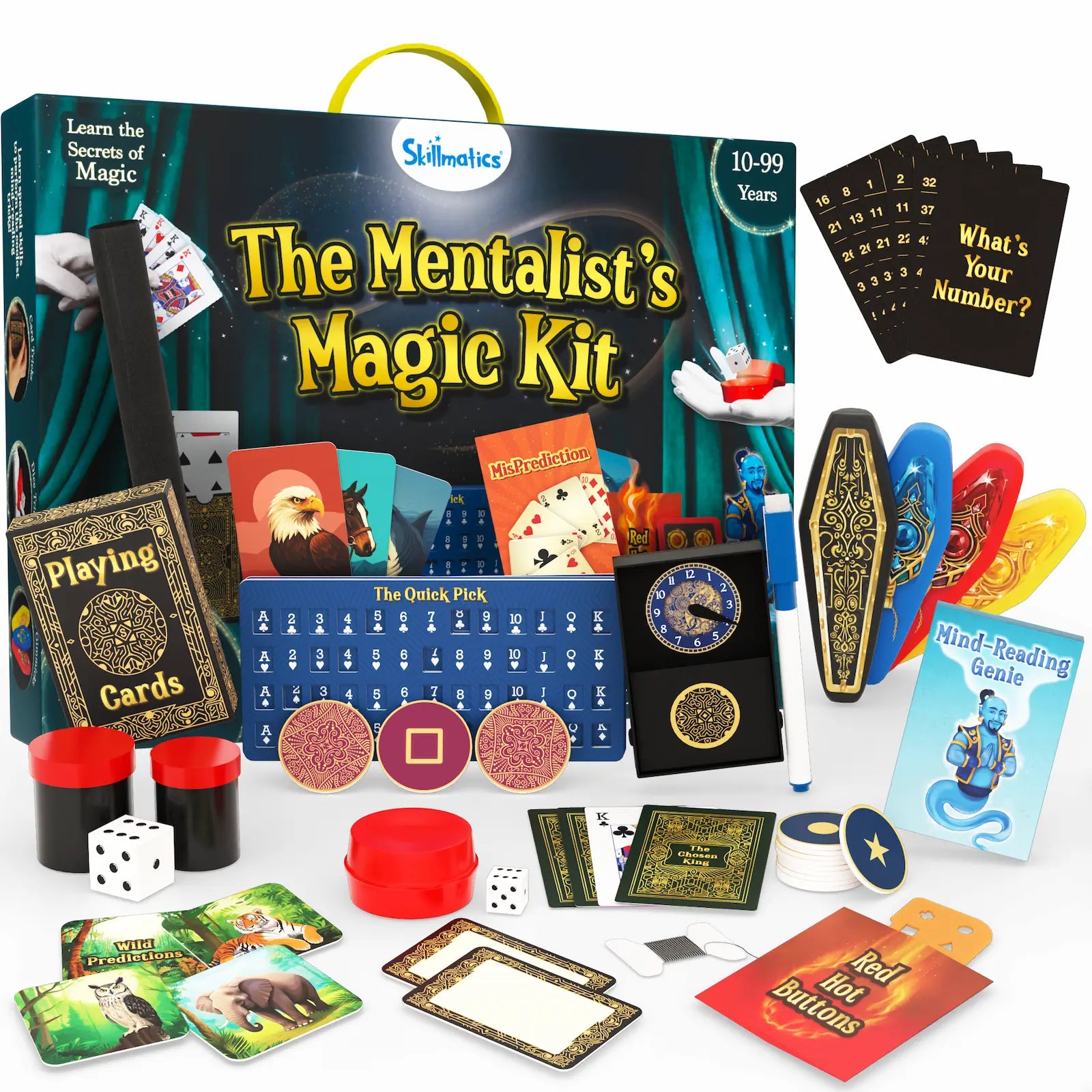 The Mentalist's Magic Kit | Tricks & Illusions Kit for Kids (ages 10+)
