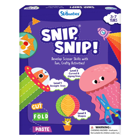 Snip Snip! | Art & Craft Activity Kit (ages 3-7)