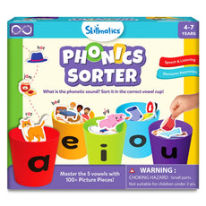 Phonics Sorter | Vowel Sorting & Early Reading Activity for Kids (ages 4-7)