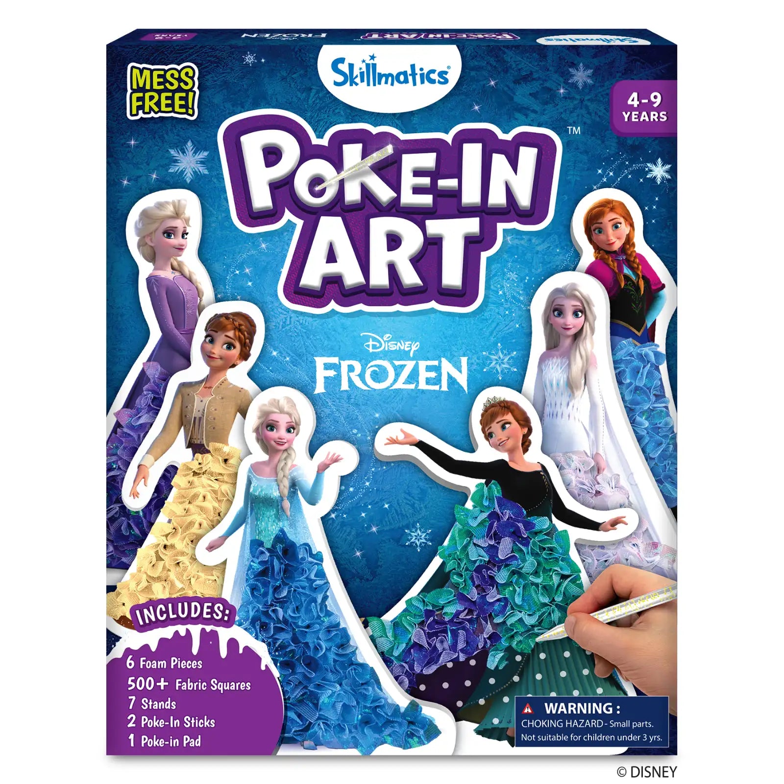 Poke-in Art: Disney Frozen | No Mess Art for Kids (ages 4-9)