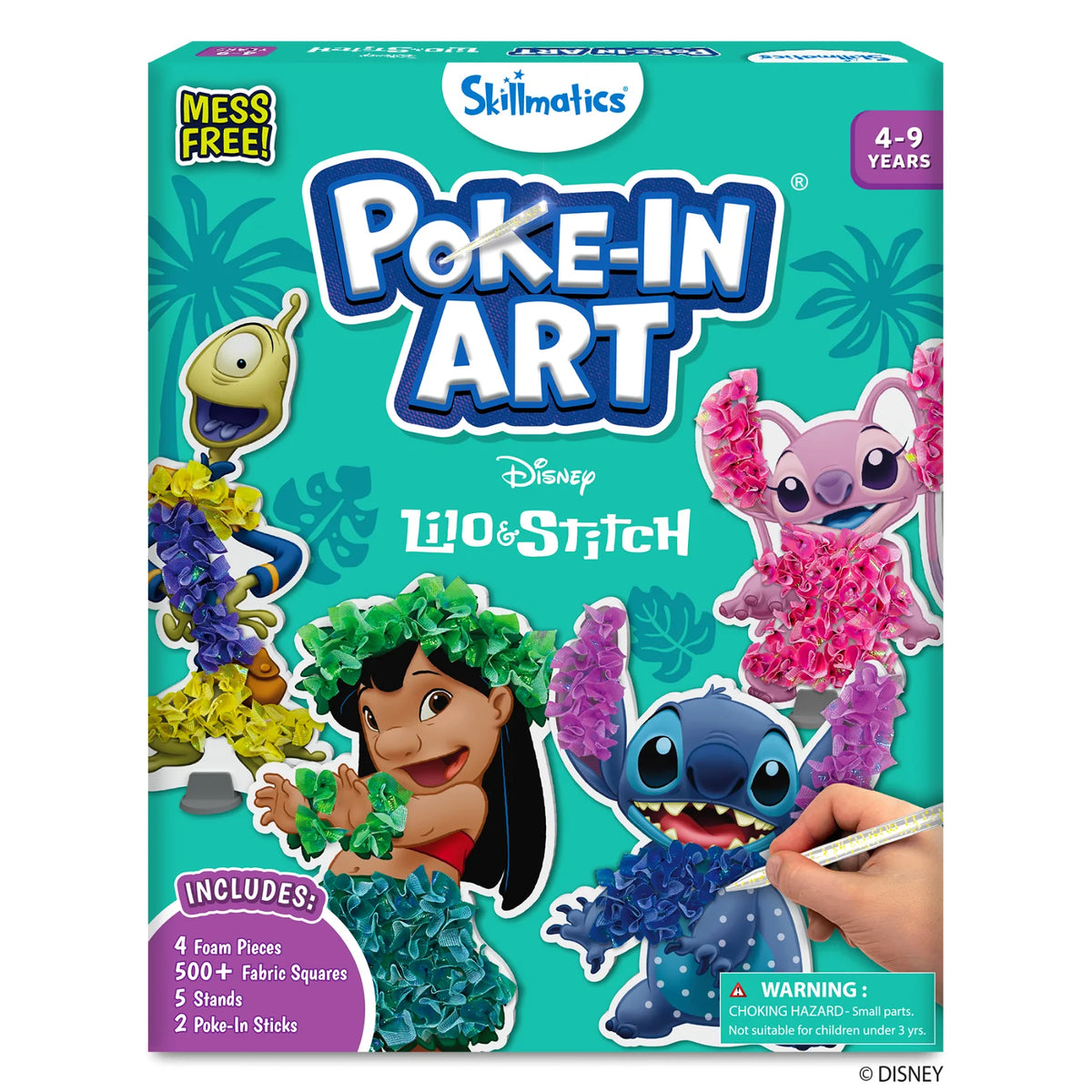 Poke-in Art: Lilo & Stitch | Mess-Free Art for Kids (ages 4-9)