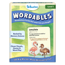 Wordables: Level 1 | Vocabulary Flash Cards (ages 8+)