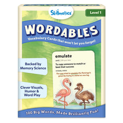Wordables: Level 1 | Vocabulary Flash Cards (ages 8+)