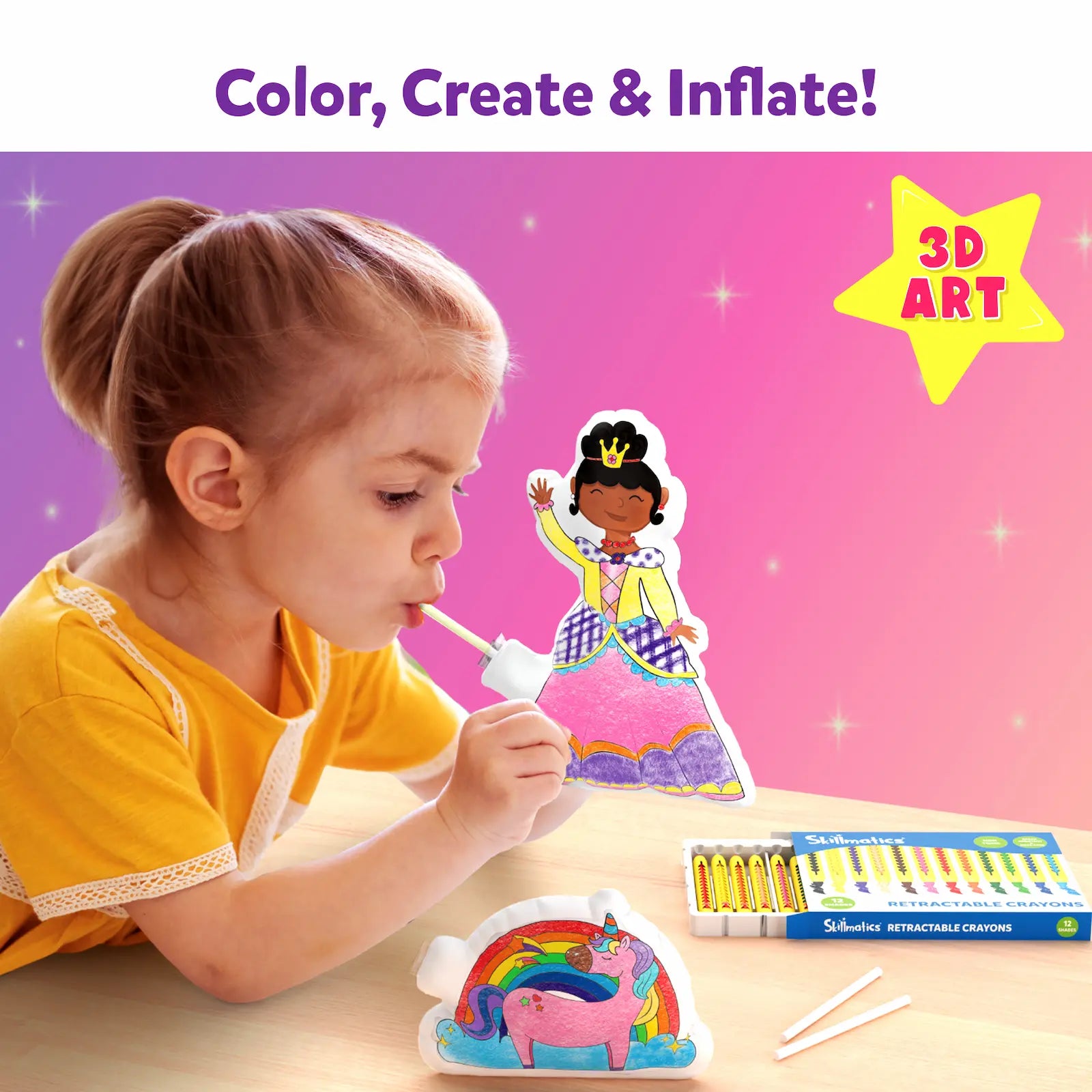Inflatable Art | Unicorns & Princesses (ages 4-7)