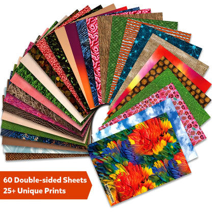 Clever Prints: Life Science | Construction Paper (60 Sheets)