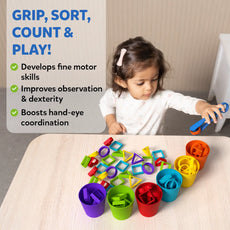 Rainbow Sorting Game V3 | Sorting, Counting & Sequencing Toy (ages 3-6)
