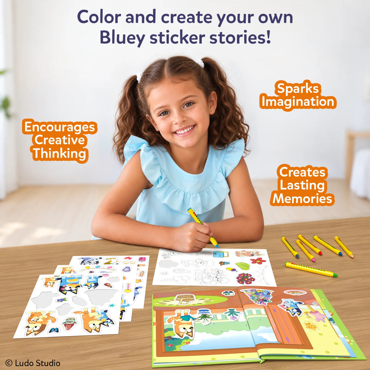 My Storybook Art Kit - Bluey (ages 3-7)