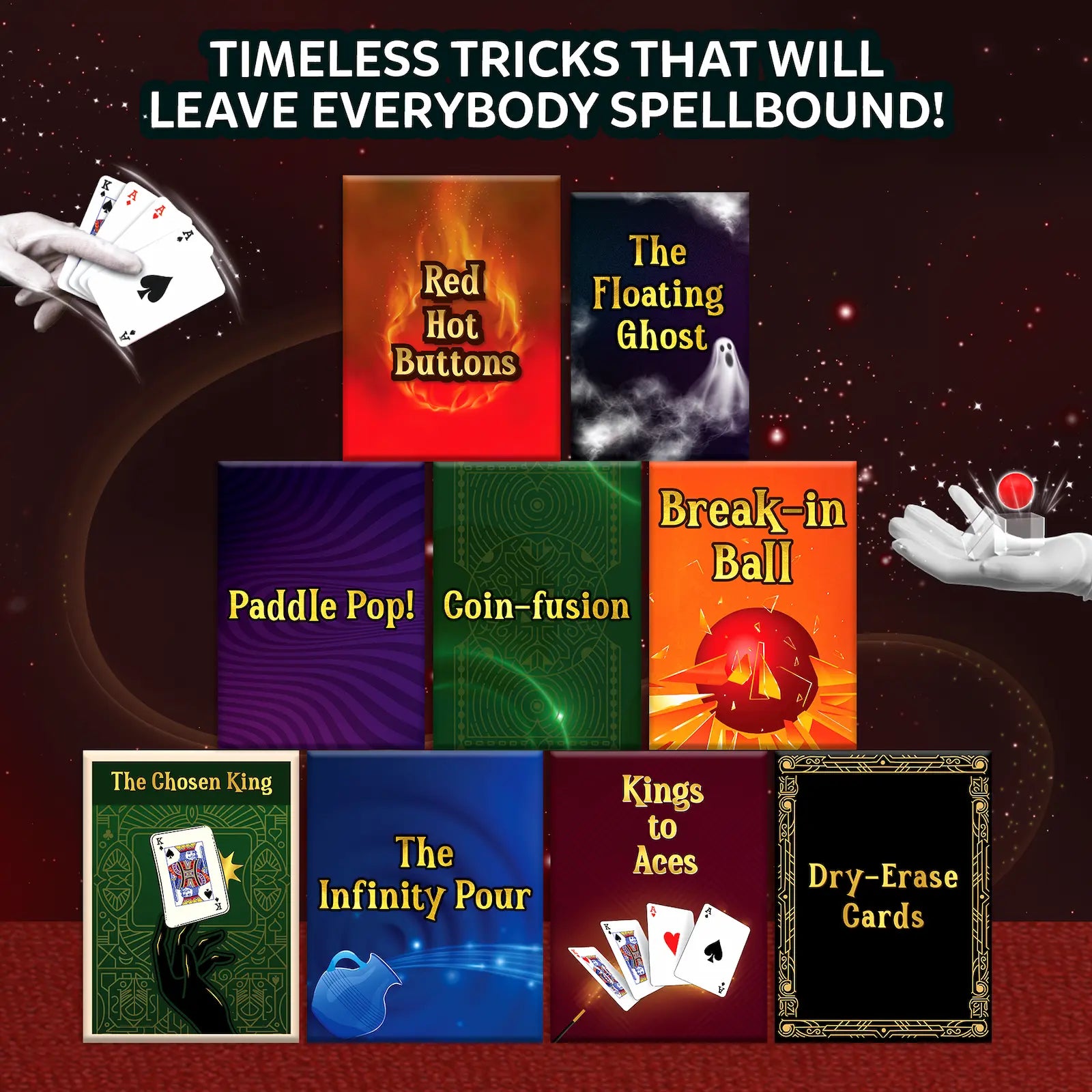 Magic - Classic | Tricks & Illusions Kit for Kids (ages 10+)