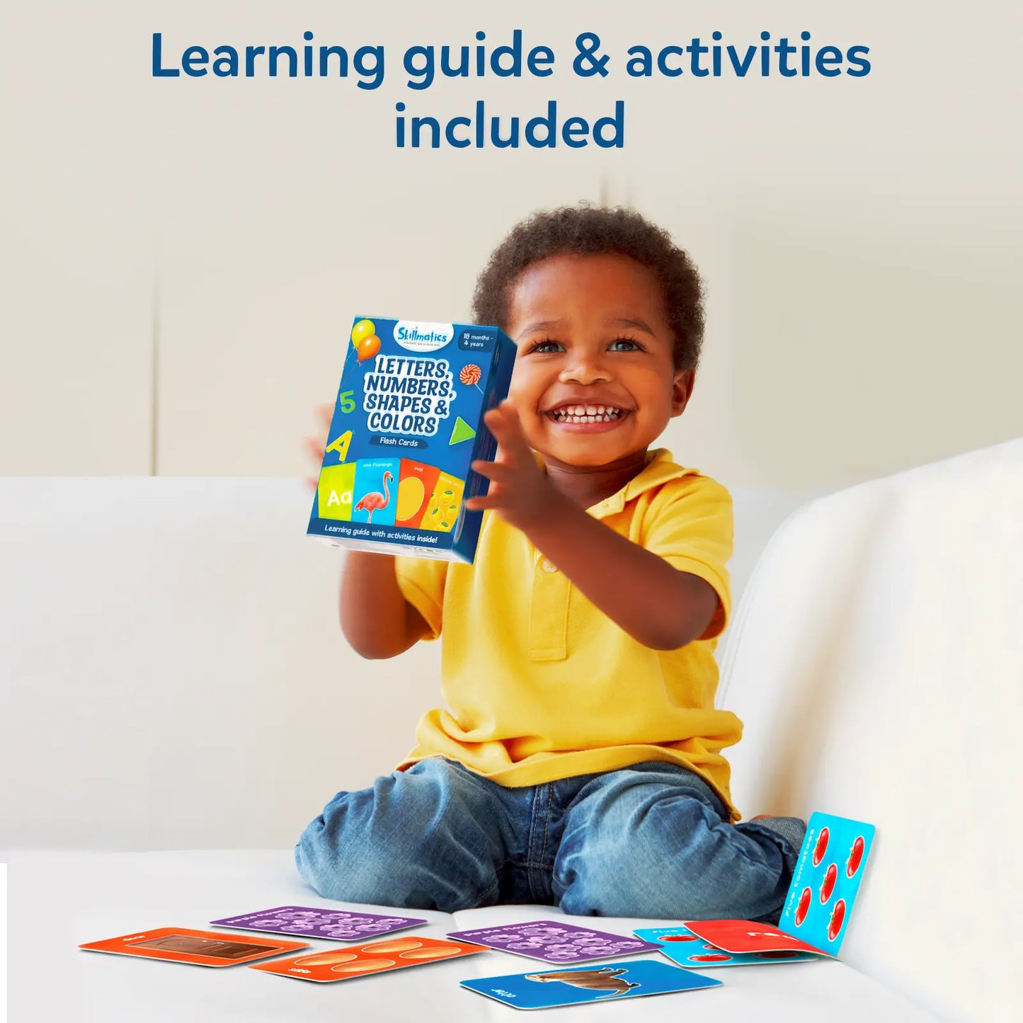 Flash Cards for toddlers: Letters, Numbers, Shapes & Colors (ages 1-4)