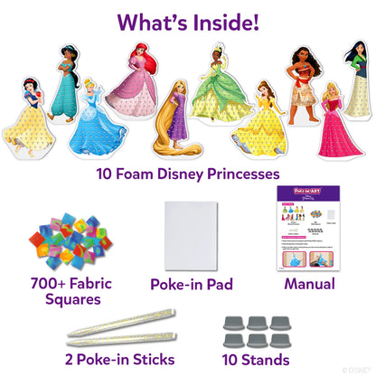 Poke-in Art: Disney Princess | Mess-Free Art for Kids (ages 4-9)
