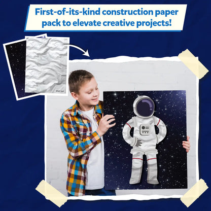 Clever Prints: Outer Space | Construction Paper (120 Sheets)