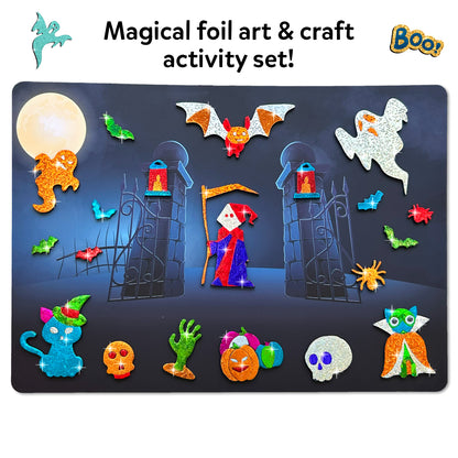 Foil Fun: Halloween Edition | No Mess Art Kit (ages 4-9)