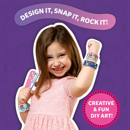 Snap Bandz: Unicorns & Princesses New | Art & Craft Activity Kit (ages 4-10)