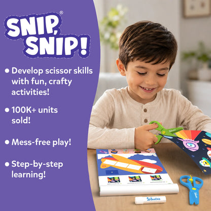 Snip Snip! | Art & Craft Activity Kit (ages 3-7)