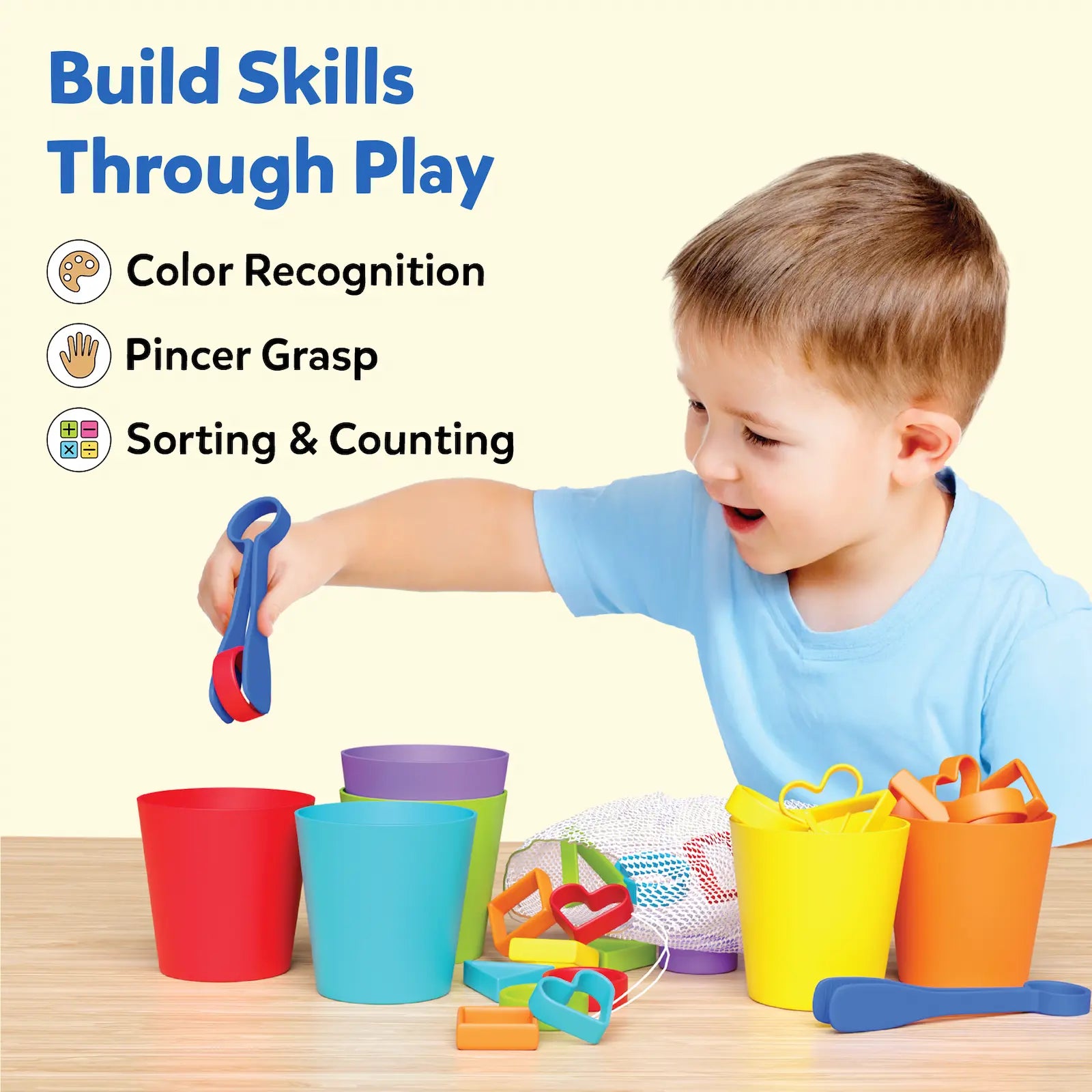 Rainbow Sorting Game V3 | Sorting, Counting & Sequencing Toy (ages 3-6)