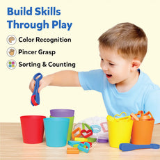 Rainbow Sorting Game V3 | Sorting, Counting & Sequencing Toy (ages 3-6)