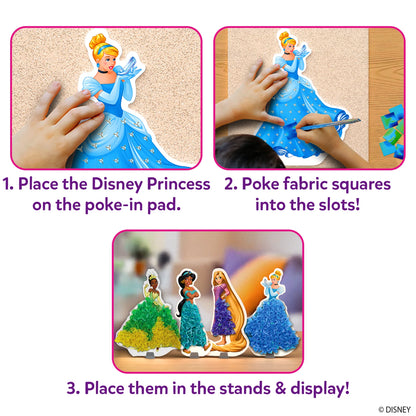 Poke-in Art: Disney Princess | Mess-Free Art for Kids (ages 4-9)