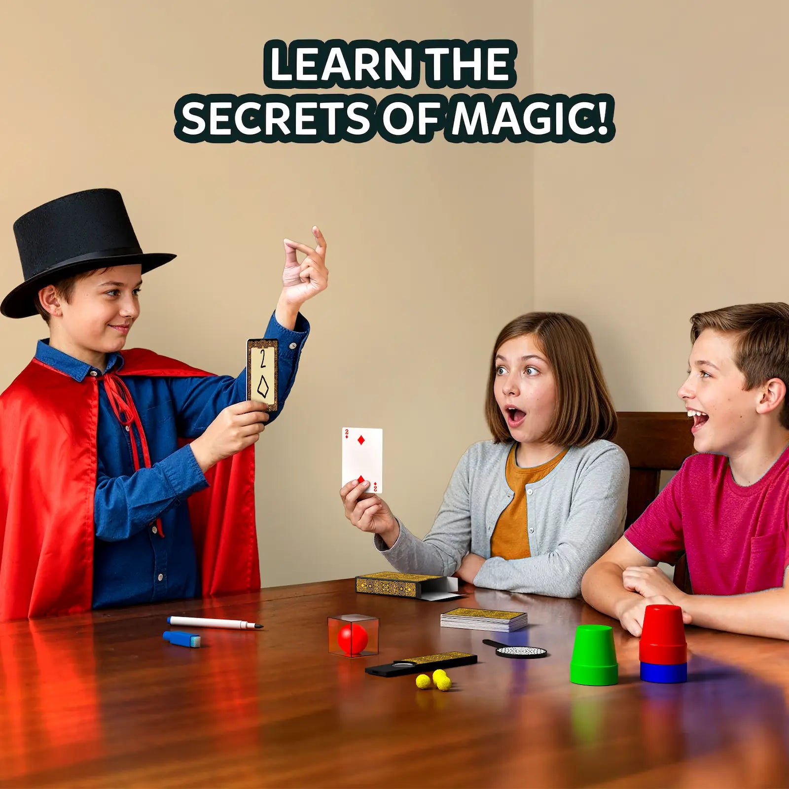 Magic - Classic | Tricks & Illusions Kit for Kids (ages 10+)