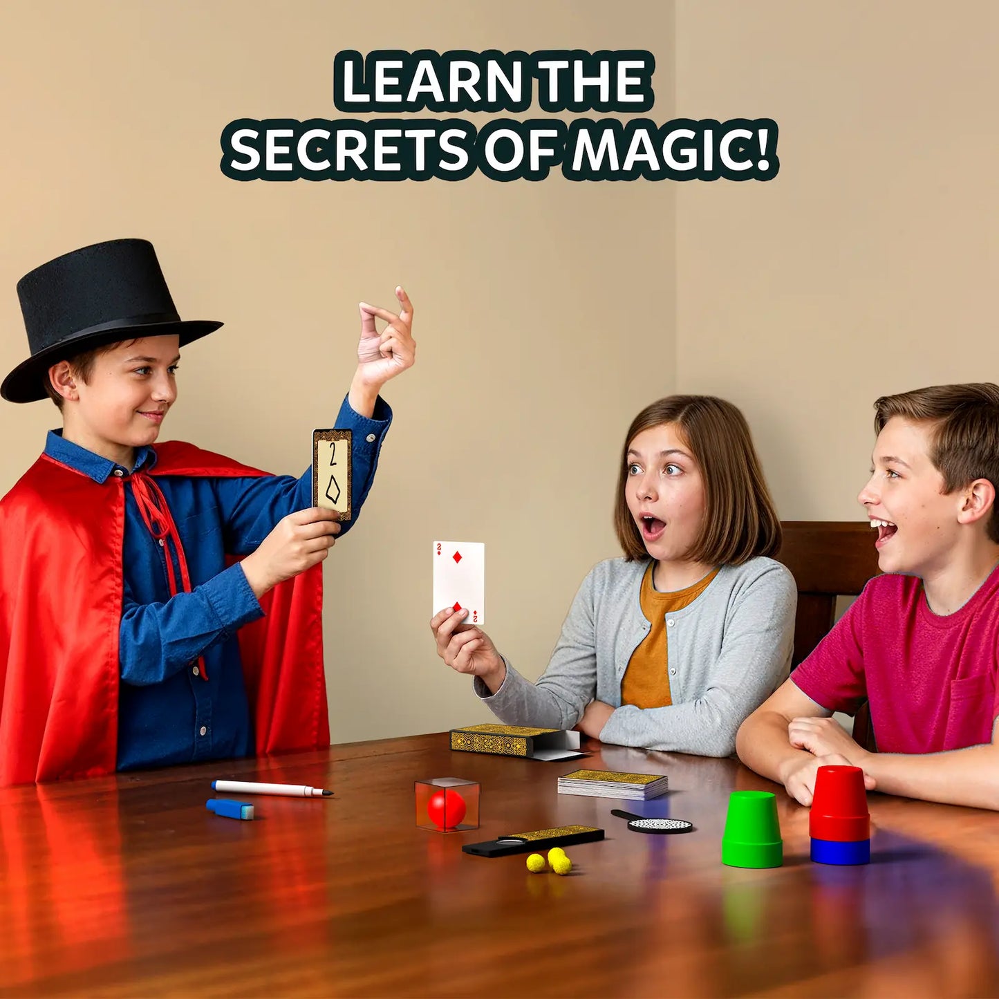 Magic - Classic | Tricks & Illusions Kit for Kids (ages 10+)
