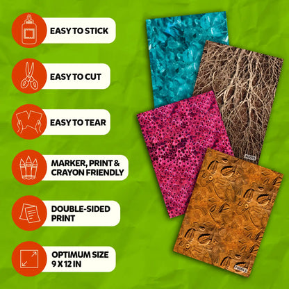 Clever Prints: All Things Science! | Construction Paper (120 Sheets)