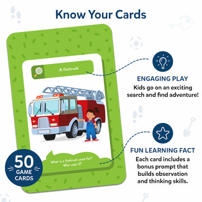 Found It! Travel Edition | Smart scavenger hunt (ages 4-7)