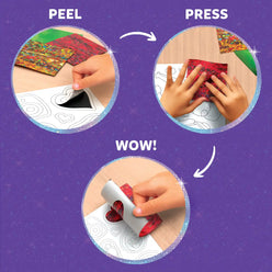 Foil Fun: Girl Power | No Mess Magnetic Art Kit (ages 7-13)