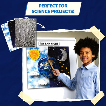 Clever Prints: Outer Space | Construction Paper (120 Sheets)