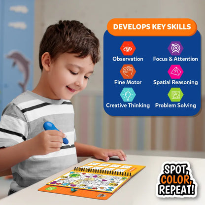 Water Spotter: Around the House | Reusable Search & Find Book (ages 4-8)