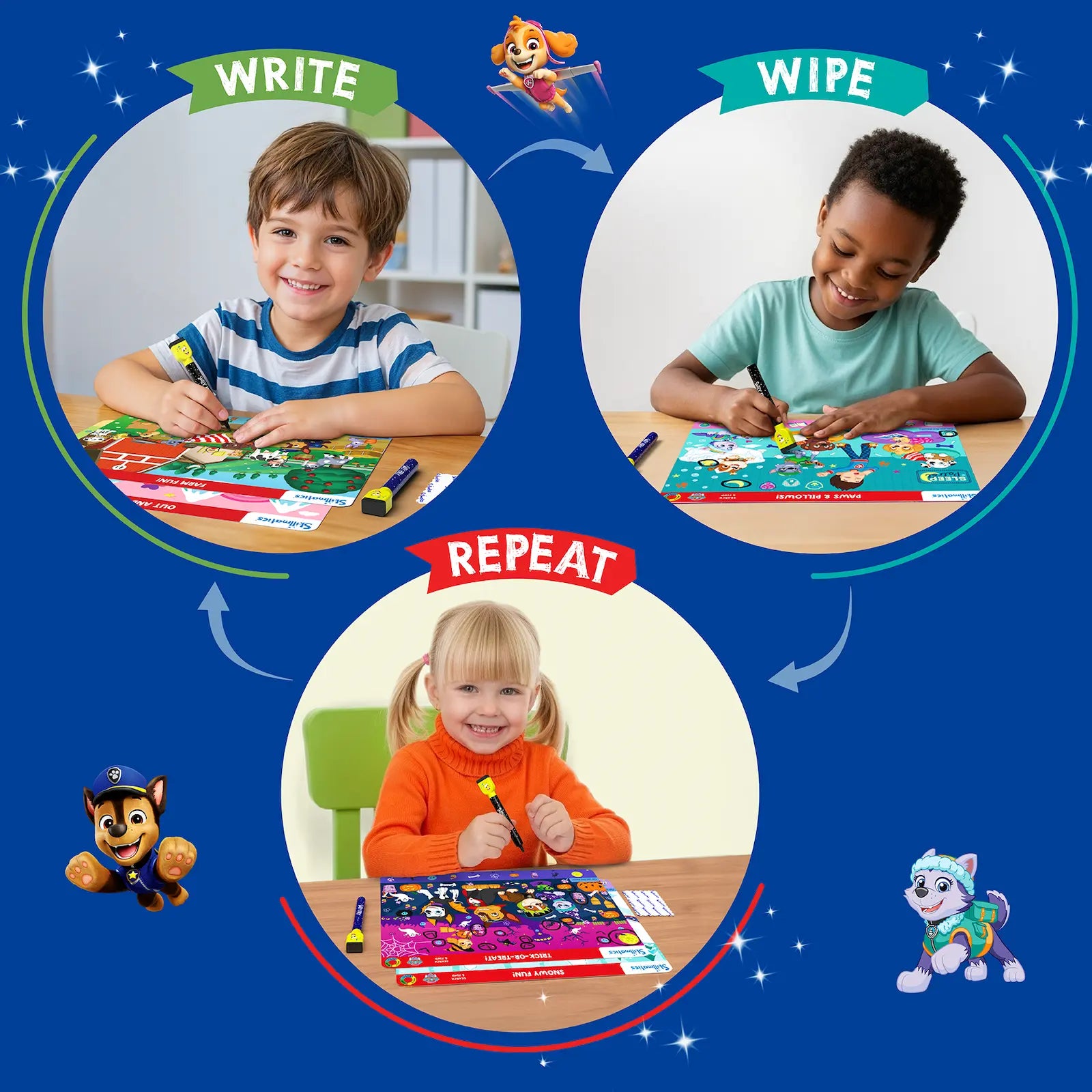 Search & Find PAW Patrol | Reusable Activity Mats (ages 3-6)
