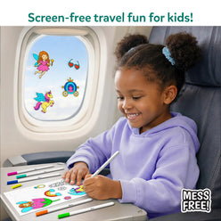 Color Clingz Unicorns & Princesses | 50+ Reusable Mess-Free Static Stickers