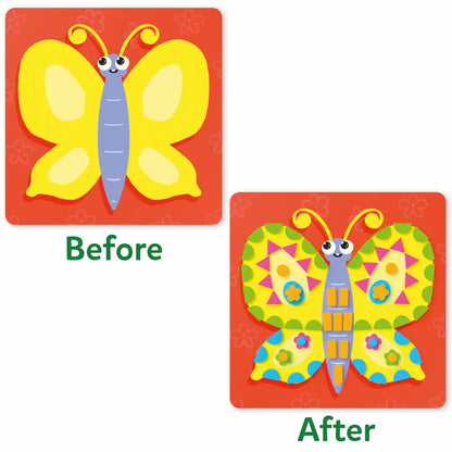 Fun with Foam: Amazing Animals | No Mess Sticker Art (ages 3-7)