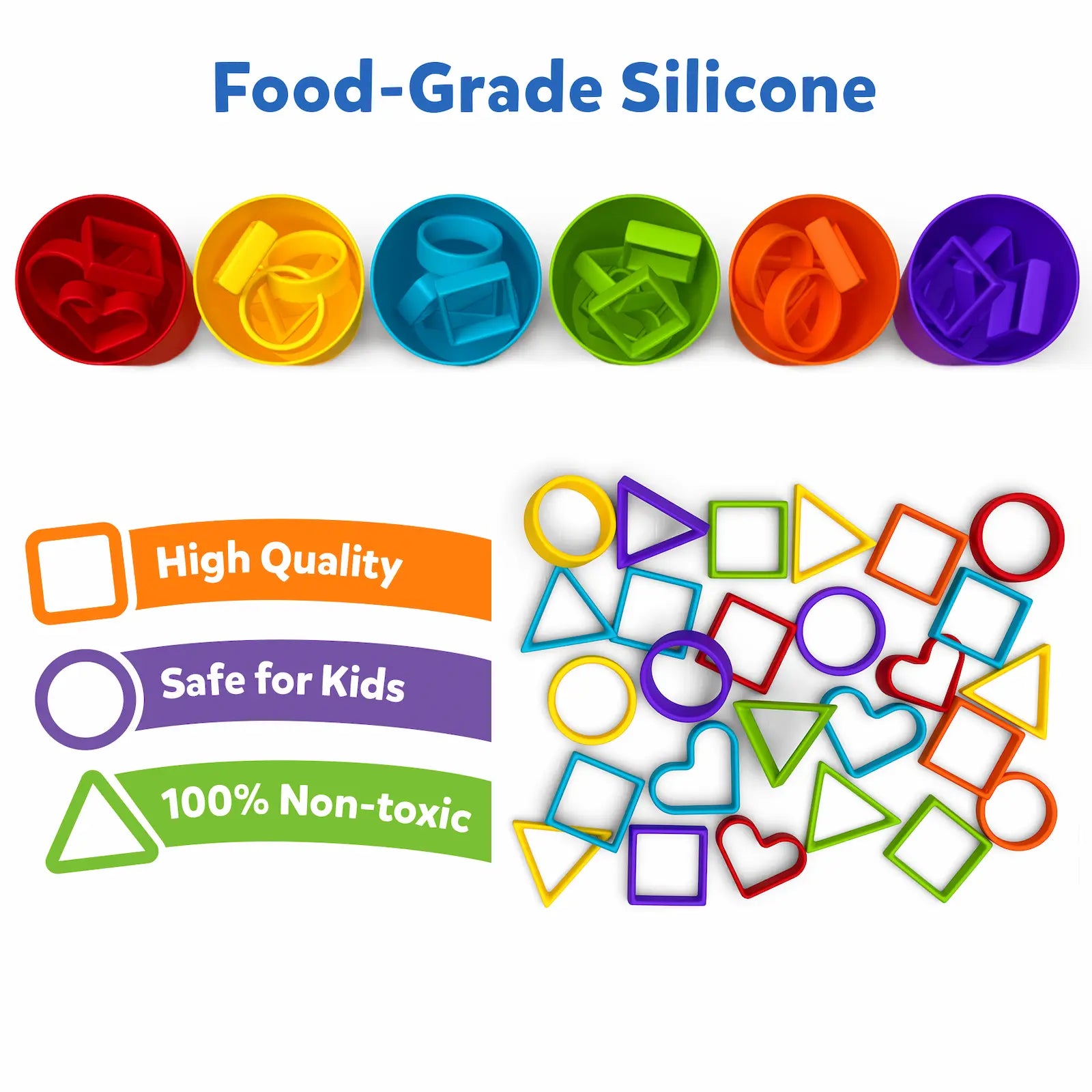 Rainbow Sorting Game V3 | Sorting, Counting & Sequencing Toy (ages 3-6)