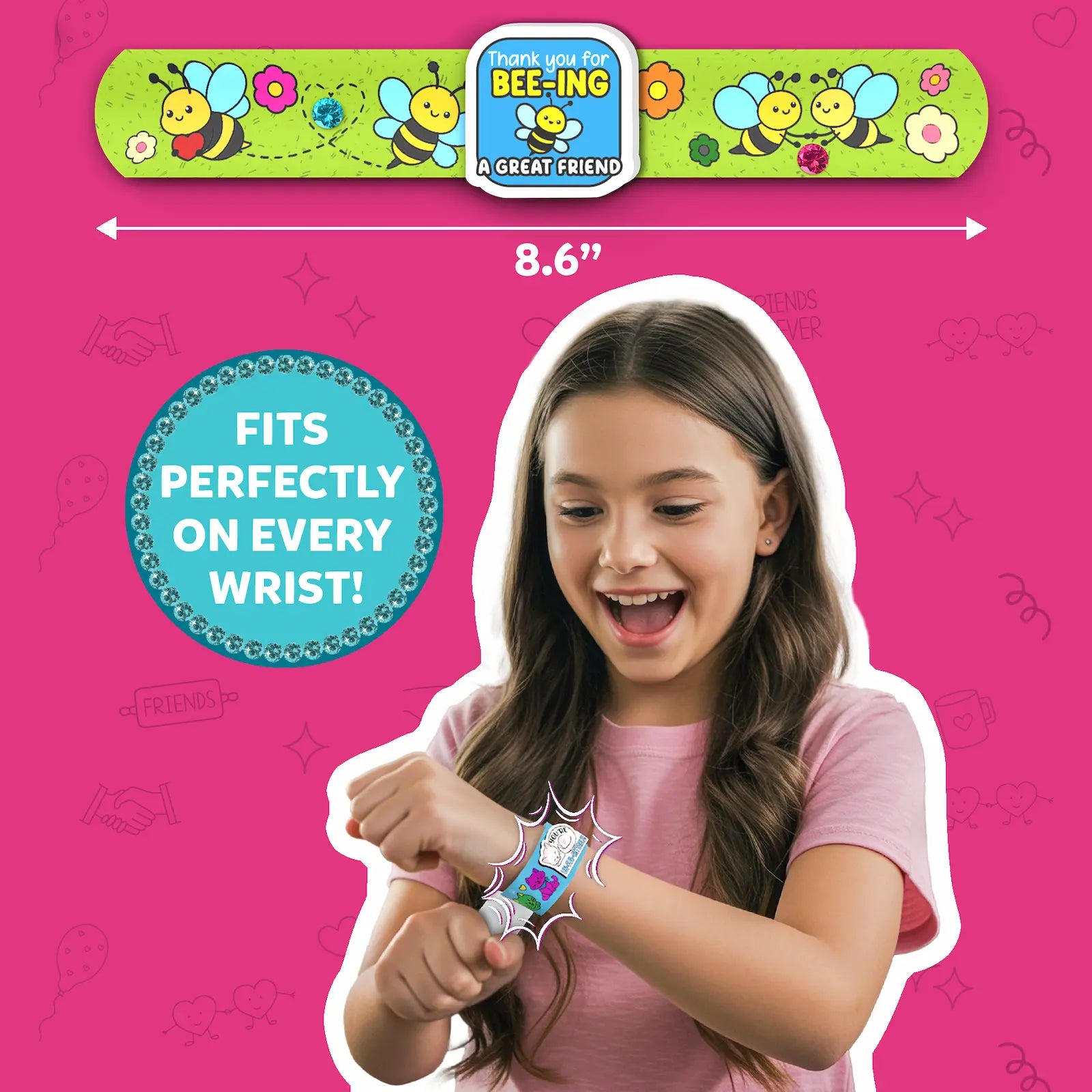 Snap Bandz:  Friendship Bands New | Art & Craft Activity Kit (ages 4-10)