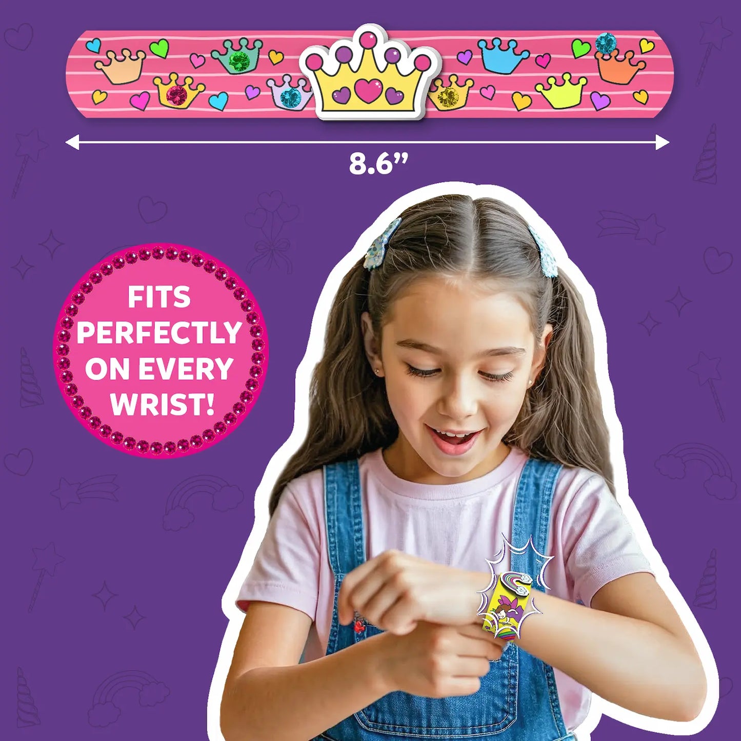 Snap Bandz: Unicorns & Princesses New | Art & Craft Activity Kit (ages 4-10)