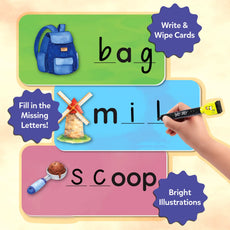 Spell Smarter | Spelling and Phonics Write & Wipe Cards (ages 4- 7)