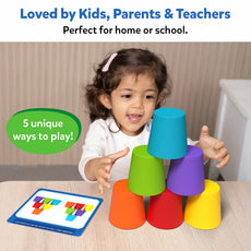 Rainbow Sorting Game V3 | Sorting, Counting & Sequencing Toy (ages 3-6)