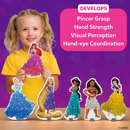 Poke-in Art: Disney Princess | Mess-Free Art for Kids (ages 4-9)